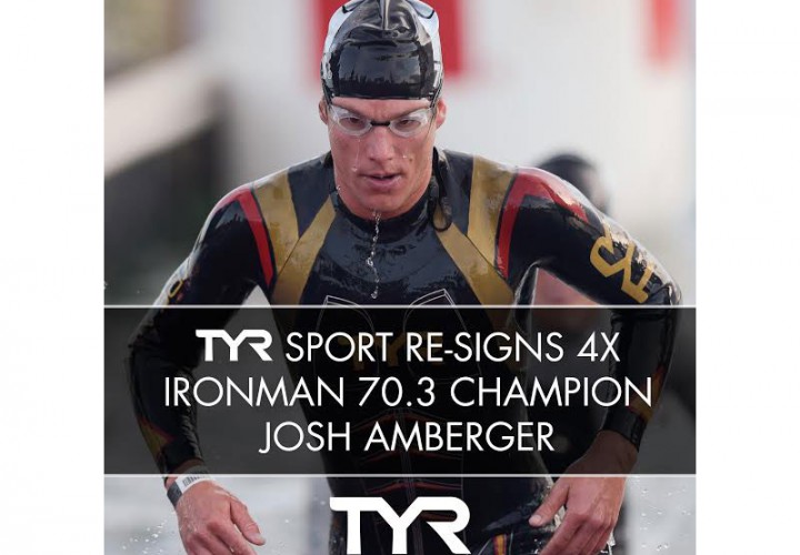 TYR Sport ReSigns 4X Ironman 703 Champion Josh Amberger