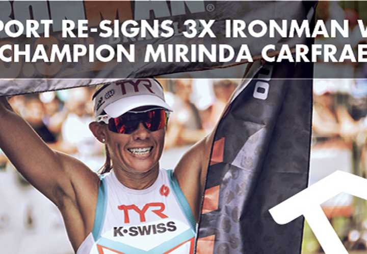 TYR Sport ReSigns 3X Ironman World Champion Mirinda Carfrae