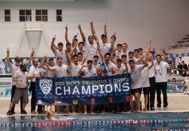Pac12 Names Mens Swimming and Diving AllAcademic Teams