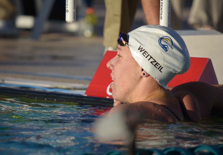 Abbey Weitzeil Blasts 50 Free American Record